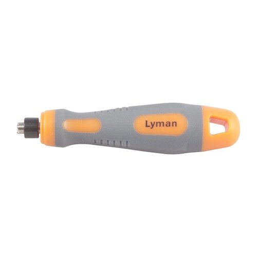 Gli strumenti Lyman garantiscono un primer pocket uniforme e pulito, con manico ergonomico e profondità conforme alle specifiche SAAMI per un'accensione uniforme.