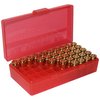 Le scatole per munizioni FLIP TOP PISTOL di MTM Case-Gard sono resistenti, impilabili e perfette per il tuo tempo al poligono, con garanzia di 25 anni.