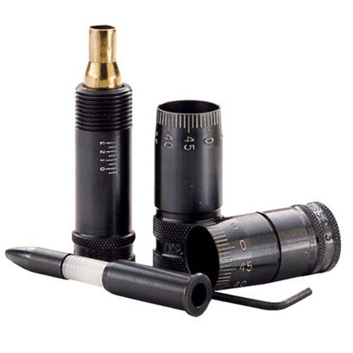 Mit dem PRECISION MIC Cartridge Headspace Tool von RCBS kannst du die Schulterbump-Präzision beim Full Length Sizing ganz einfach einstellen und optimieren.