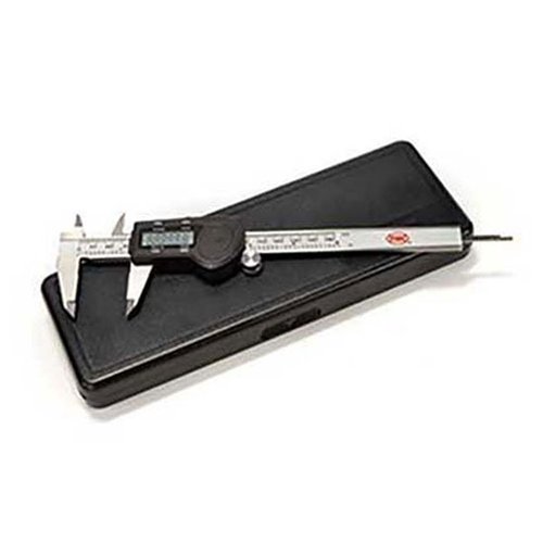 I calibri digitali MEC Reloading offrono misurazioni precise e accurate per ottone e cartucce finite, con un intervallo di 0-6" e precisione di ±0.001".