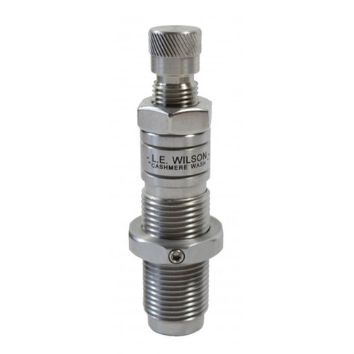 Il die Full Length Bushing L.E. Wilson consente di regolare la tensione del collo e offre una finitura durevole, con parti in acciaio inossidabile per una lunga durata.