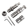 Le kit de dies complet L.E. Wilson en acier inoxydable te permet de redimensionner avec précision et d'ajuster la profondeur de siège pour des munitions cohérentes.