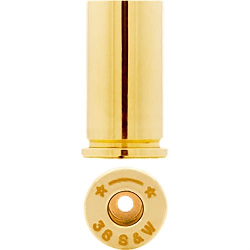 Découvre la qualité supérieure des douilles 38 S&W STARLINE, parfaites pour le .38 Colt New Police, fabriquées avec soin depuis plus de 40 ans.