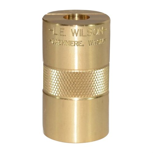 Der L.E. Wilson Brass Case Gage für 6/6.5mm Creedmoor bietet hervorragende Korrosionsbeständigkeit, präzise Messung und Sicherheit beim Wiederladen deiner Hülsen.