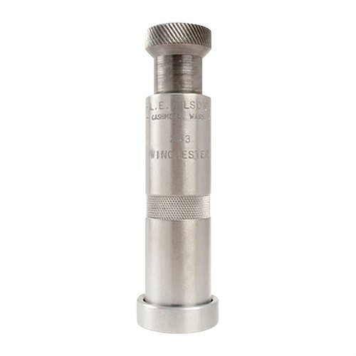 Der L.E. WILSON Chamber Type Bullet Seater sorgt für präzise Ausrichtung von Geschoss und Hülsen. Ideal für Benchrest-Schützen und extrem genau!