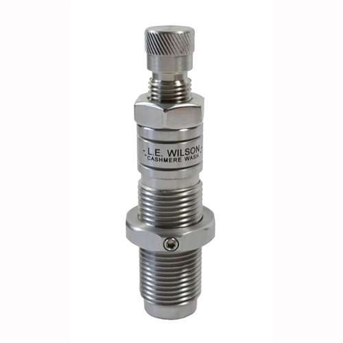 Die L.E. Wilson Bushing Full Length Die ermöglicht präzises Grössen von Hülsen mit verstellbarem Dekapierer und langlebigem, hochqualitativem Stahl.