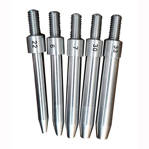 Die L.E. WILSON Expanding Mandrels sorgen für einen konsistenten Halsdurchmesser bei neuen Messinghülsen und verbessern die Setztiefe durch korrekten Halsdruck.