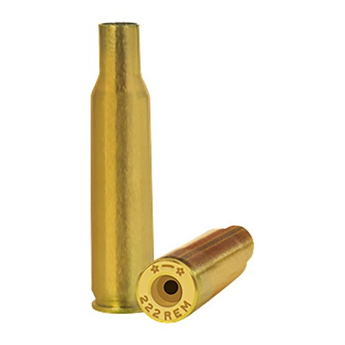 .222 Remington Brass di Starline offre precisione eccezionale e alta velocità, ideale per il tiro a segno e la caccia ai roditori.