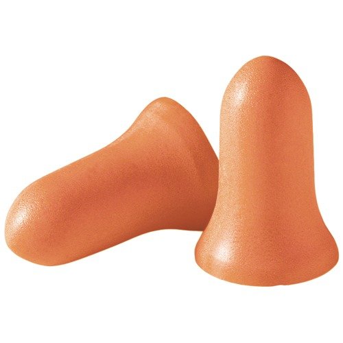Les bouchons d'oreilles en mousse Howard Leight offrent un NRR de 33 pour une protection optimale contre le bruit, disponibles en tubas de 50 ou 100 paires.
