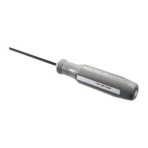 I V-Stix Bore Tech offrono un'asta di pulizia di alta qualità, resistente a sostanze chimiche, con manico ergonomico e codifica colore specifica per calibro.