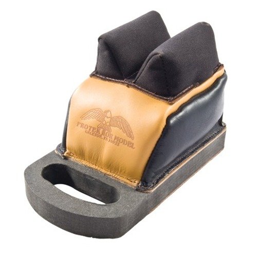 Le Deluxe Protektor Rear Bag avec poignée offre stabilité, hauteur ajustable et soutien optimal pour le tir de précision, parfait pour la compétition et le tir sur le terrain.