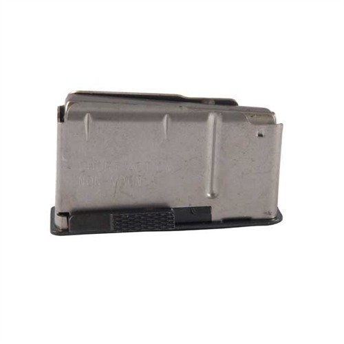 Das Remington 700 Magazin für .308 Winchester bietet Platz für 3 Schuss, ist aus robustem Stahl gefertigt und sorgt für zuverlässige Leistung und Langlebigkeit.