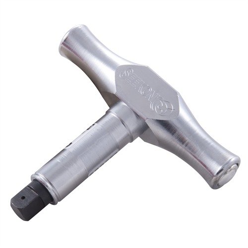 Ce clé dynamométrique T-handle de SEEKONK est calibrée avec précision pour appliquer 55 in/lb de couple, idéale pour serrer les vis de la clé du porte-boulon.