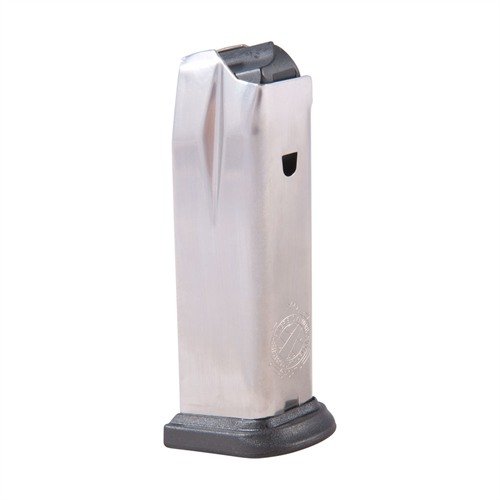 Les chargeurs XD Sub-Compact 9mm en acier inoxydable offrent une alimentation fiable, un nettoyage facile et une capacité de 10 ou 13 cartouches, parfaits pour ton Springfield XD.