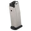 Le chargeur XD Compact .45 ACP de 10 coups est en acier inoxydable poli, garantissant un chargement fluide et fiable pour ton pistolet Springfield XD.