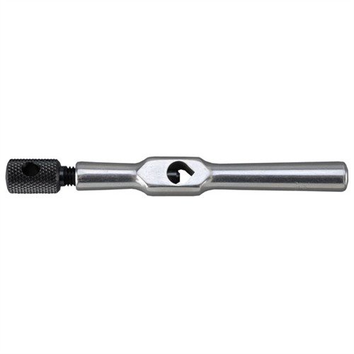 Der Starrett #174 Tap Wrench aus geschmiedetem Stahl bietet präzise Hebelwirkung für schnelles Gewindeschneiden und sicheres Festhalten von Werkzeugen bis ¼".