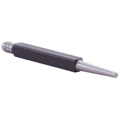 Il punzone STARRETT 5/32" è ideale per fissare le viti a testa esagonale, con una lunghezza di 4" e un corpo di 3/8", perfetto per lavori di precisione.