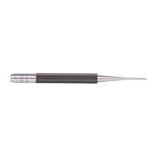 Le jeu de pin punches Starrett, en acier à outils durci et poli, offre une prise ergonomique et des tailles marquées pour un retrait de goupilles précis et efficace.