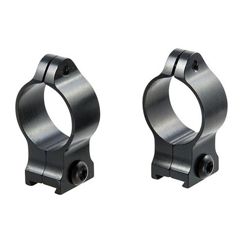 Les anneaux de montage fixes Talley en acier bleu satin offrent une installation sécurisée avec des vis Torx® à tête plate, parfaits pour une fixation permanente.
