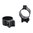 TALLEY 1" LOW (0.35") 11MM DOVETAIL RINGS, BLACK