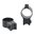 TALLEY 1" HIGH (0.60") 11MM DOVETAIL RINGS, BLACK