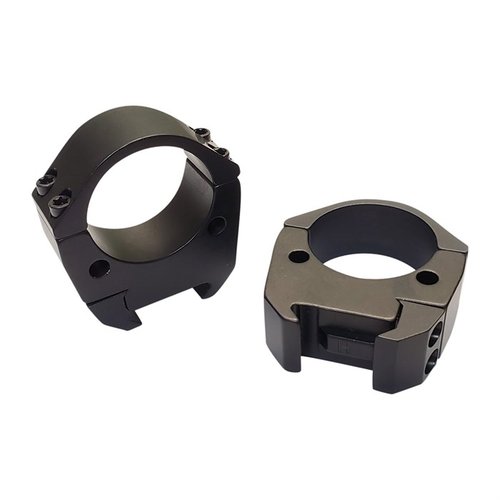 Les anneaux Talley Modern Sporting offrent une solution élégante pour ton système de rail Picatinny, en aluminium de qualité aéronautique et finition anodisée noire.