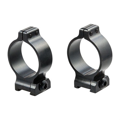 Les anneaux de lunette QUICK DETACH de TALLEY offrent des leviers en acier pour une installation rapide et facile, avec des vis pour une application fixe si besoin.