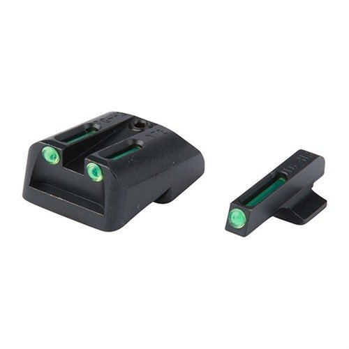 Le mire TRUGLO TFO combinano Tritium e fibra ottica per una visibilità ottimale in ogni condizione, con un design robusto e a profilo basso per evitare inceppamenti.