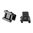 TRUGLO 3/4" 2 PIECE PICATINNY RISER MOUNT