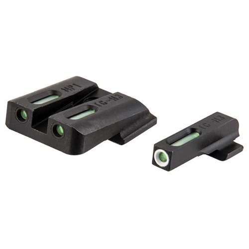 Les viseurs TFX de TRUGLO pour S&W M&P offrent une visibilité exceptionnelle grâce à la combinaison de Tritium et de fibre optique, avec une protection contre les solvants.