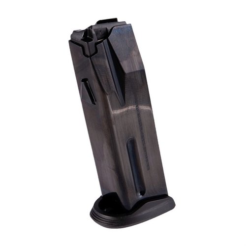 I caricatori Beretta APX .40 S&W in acciaio con finitura nera offrono prestazioni affidabili e sono disponibili in versioni da 10, 15 o 18 colpi.