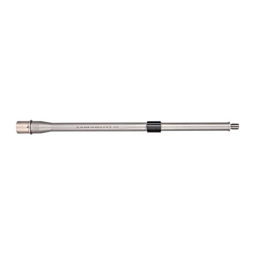 .223 Wylde, canna in acciaio inossidabile 416R, finitura bead blasted, profilo BA Hanson esclusivo, compatibile con gas block .750" e testato HP e MPI.