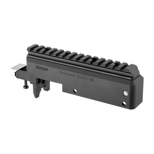 Il ricevitore 10/22® SUPERLITE è realizzato in alluminio di qualità aeronautica, garantendo precisione, compatibilità con parti aftermarket e montaggio ottico facile.