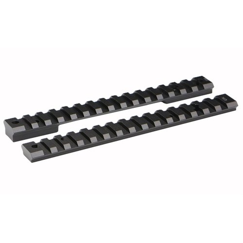 La guida per ottiche Warne Mountain Tech è leggera e resistente, realizzata in alluminio 7075/T6, con finitura anodizzata e compatibile con montaggi Picatinny e Weaver.