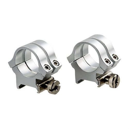 Les QUAD LOCK RINGS de WEAVER offrent une puissance de maintien doublée grâce à leurs deux capuchons par base, tout en étant légers grâce à leur construction en aluminium.