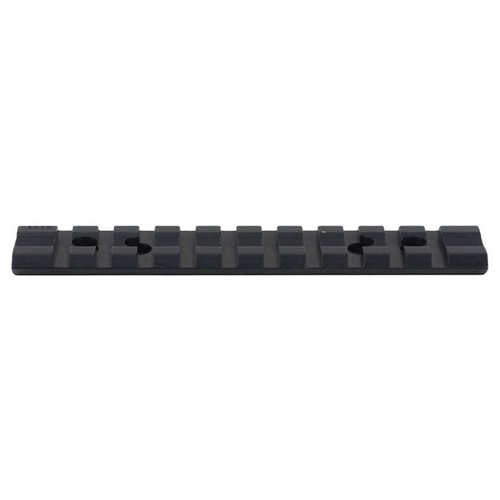Le système de base MOSSBERG 500 de WEAVER s'adapte parfaitement à ton Mossberg 500, offrant une stabilité et une personnalisation optimales pour tes sessions de tir.
