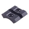 Le basi in alluminio leggero WEAVER si adattano a molti fucili, fucili da caccia e pistole, disponibili in finiture blu lucido, matte e argento.