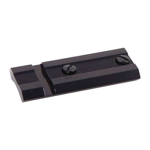 Les bases en aluminium légères s'adaptent à de nombreux fusils, fusils de chasse et pistolets, offrant robustesse et compatibilité avec les anneaux Top Mount.