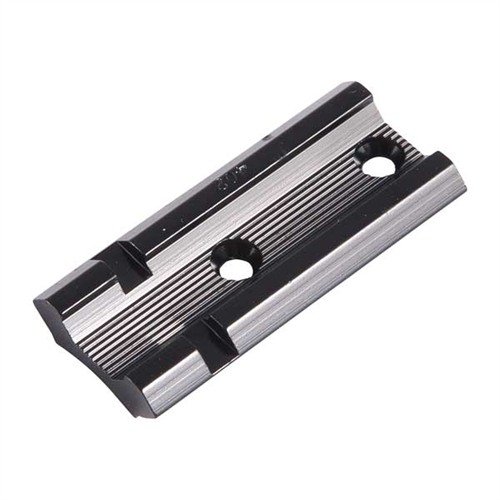 Le basi in alluminio leggero si adattano a molti fucili, fucili a pompa e pistole, disponibili in set da un pezzo o coppie per una maggiore versatilità.