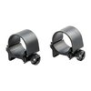 Die TOP MOUNT RINGS von WEAVER bieten eine robuste Aluminium-Basis, Stahlkappen und verschiedene Höhenoptionen für optimale Anpassung deiner Zielfernrohre.