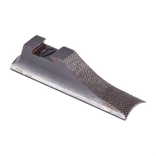 La SHORTY RAMP in acciaio blu lucido è senza cappuccio e può essere montata facilmente. Compatibile con Dovetail Filler Block per un attacco sicuro.