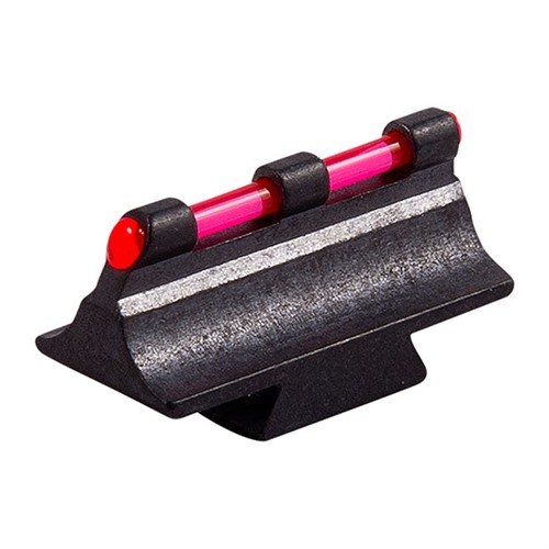 Les organes de visée avant RIFLE FIBER OPTIC 375M sont faciles à installer, collectent la lumière ambiante pour une visibilité optimale, et brillent même au soleil.