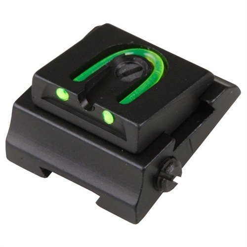 Upgrade deine Gewehraussichten mit der RIFLE 1/4" WGOS Rear Sight! Die grüne Fiber Optik sorgt für schnelle Zielerfassung bei allen Lichtverhältnissen.