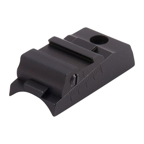 Les bases de visée WGOS sont fabriquées avec un alliage résistant à la rouille, permettant des ajustements rapides sans nécessiter de dovetail sur le canon.