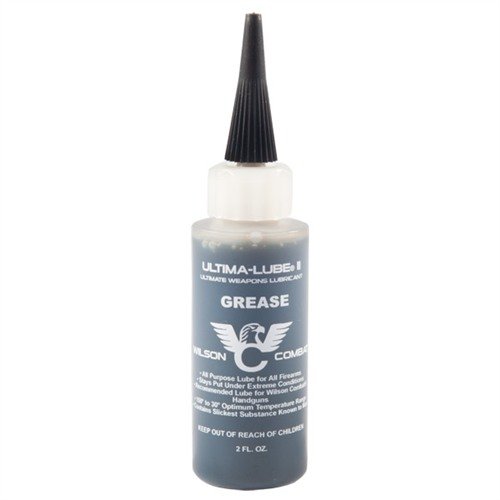 ULTIMA-LUBE II GREASE bleibt dort, wo du es aufträgst, reduziert Reibung und Verschleiss und hält deine Waffe sauber. Ideal für AR-Stil Gewehre über 10°C.