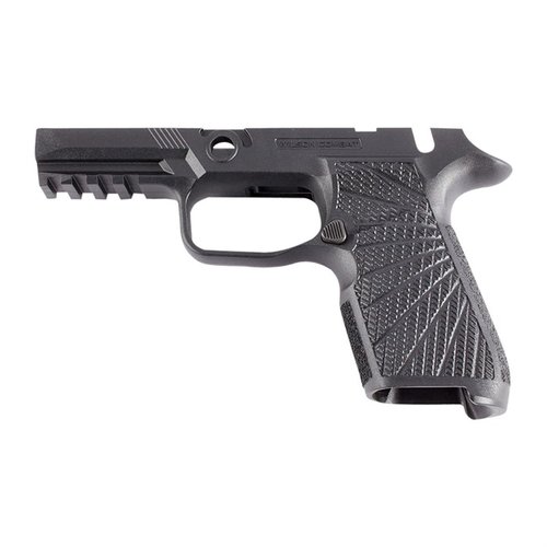 Améliore ton expérience de tir avec le WCP320 de Wilson Combat, offrant une meilleure prise, un contrôle du recul et un design ergonomique pour le P320 Compact.