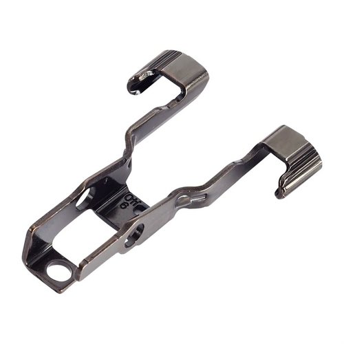 Améliore tes recharges avec le WCP320 Extended Slide Stop de Wilson Combat, en acier de qualité et finition nitride noire, compatible avec tous les modèles P320.