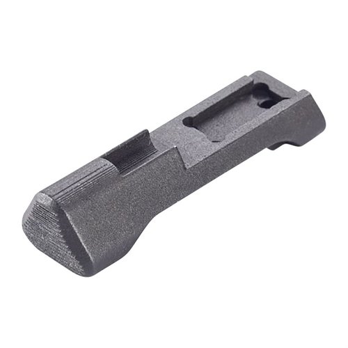 Le WCP320 Extended Magazine Catch en acier inoxydable avec finition Black Nitride offre un rechargement rapide, une surface ergonomique et un ajustement parfait pour ton P320.