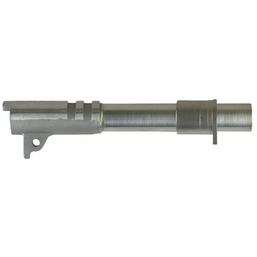 Aumenta la tua precisione con il 1911 DROP-IN BARREL & BUSHING di Wilson Combat in acciaio inox .45 ACP, lunghezza 5". Installazione consigliata da un armaiolo.