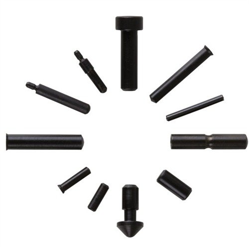 Set completo di 11 pin di ricambio di alta qualità per 1911 Auto, perfetto per riparazioni e ricostruzioni, disponibile in acciaio blu o inox.